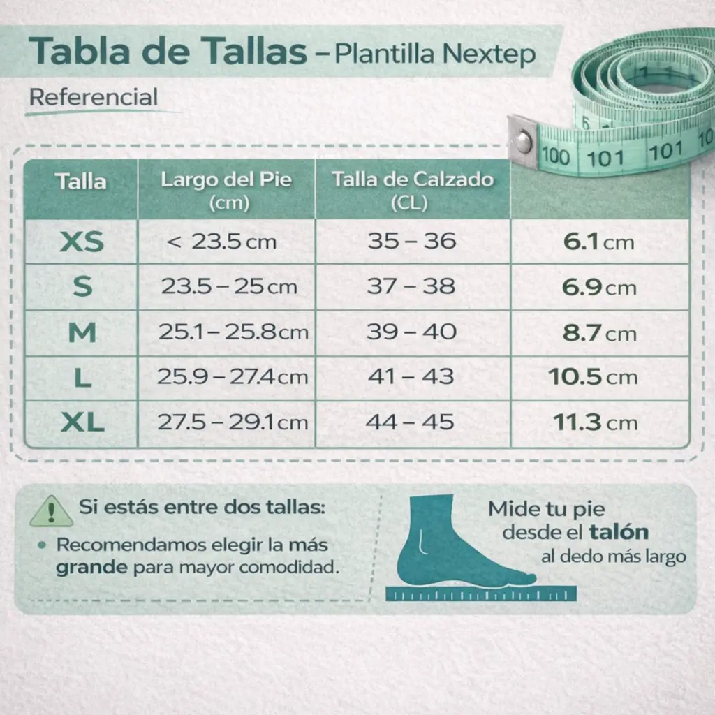 Tabla de Medias Plantillas Nextep.webp