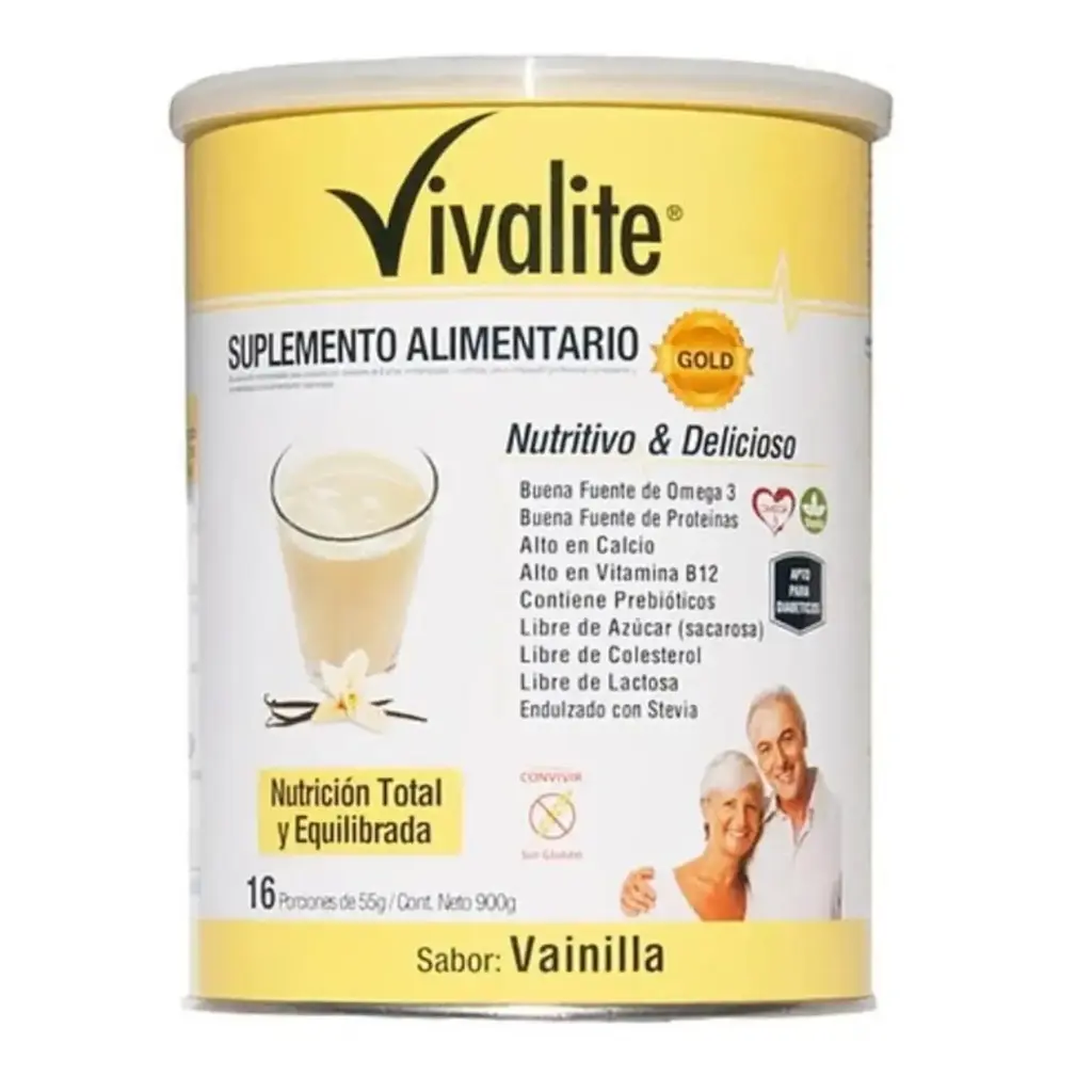 Suplemento alimentario Vivalite Gold 900 gramos