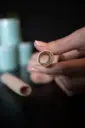 Tubo para dedos recortable de malla revestido con gel