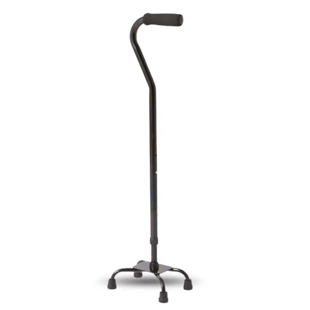 Bastón de apoyo cuatro patas