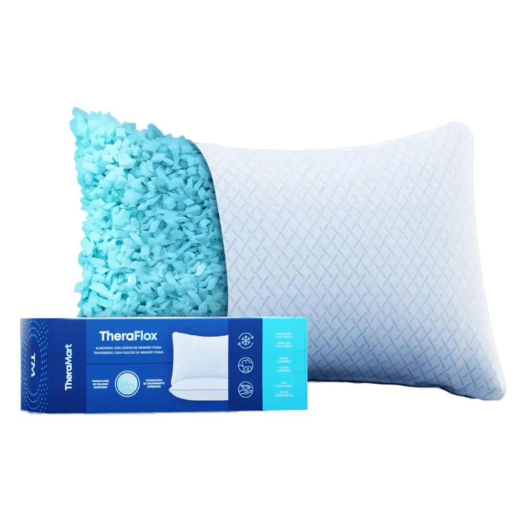 Almohada con copos de gel fresco Theraflox  TM120